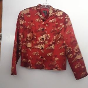MSK silk/rayon jacket